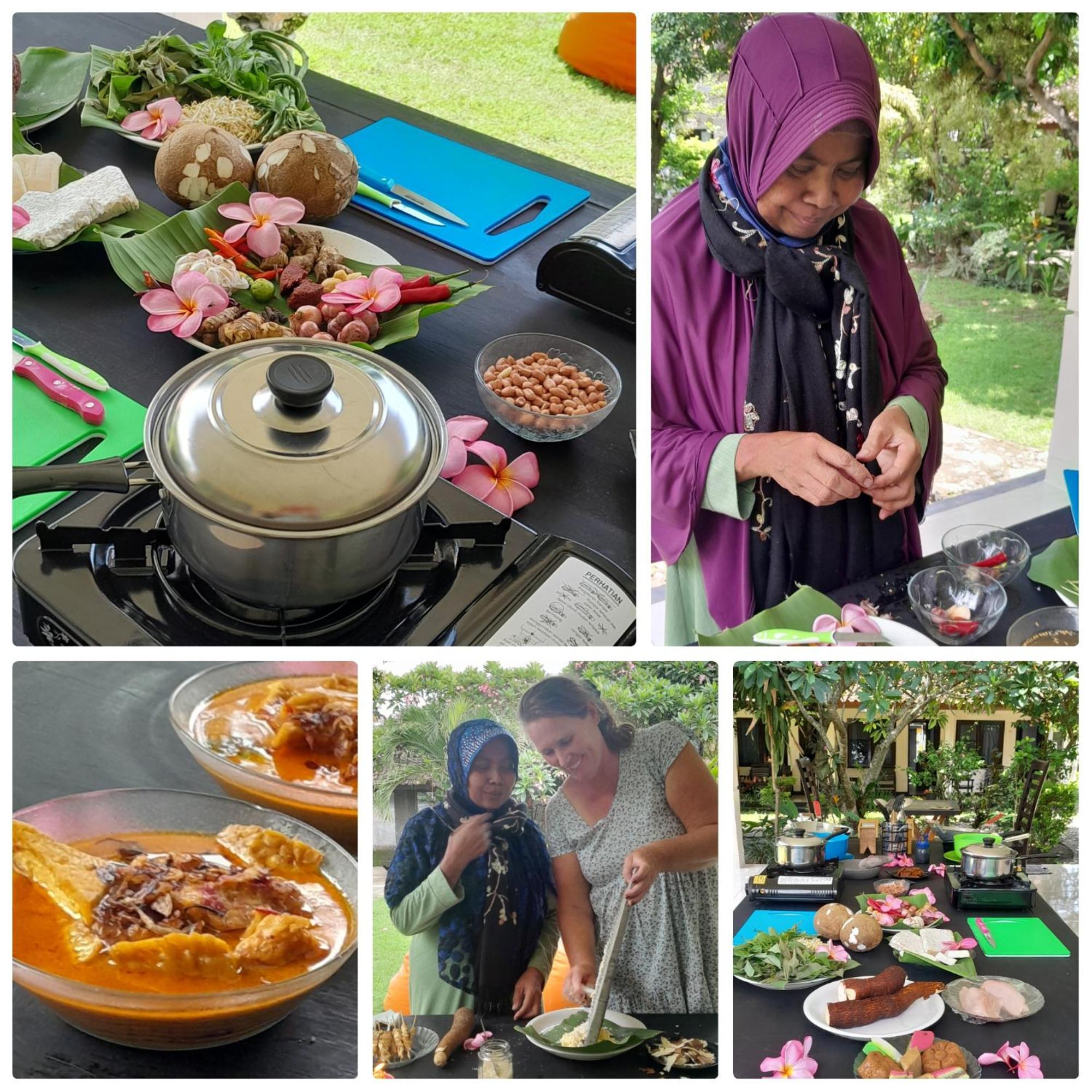 Indah Homestay And Cooking Classes Senggigi Exterior foto